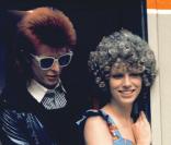 David Bowie et Angela, sa première femme en 1974