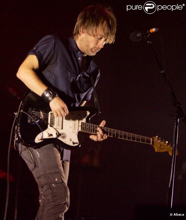 Thom Yorke, Flea, Godrich, Waronker et Refosco en concert à Los Angeles, le 5 octobre 2009