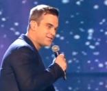 Robbie Williams sur le plateau de  X Factor  le 11 octobre 2009 !