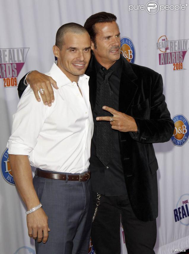 Antonio Sabato Jr. et Lorenzo Lamas lors de la soirée des Fox Reality Channel Really Awards au Misc Box à Hollywood le 13 octobre 2009