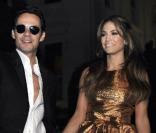 Marc Anthony et Jennifer Lopez à la fête de la musique latine. 13/10/09