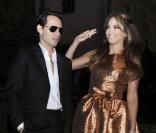 Marc Anthony et Jennifer Lopez à la fête de la musique latine. 13/10/09