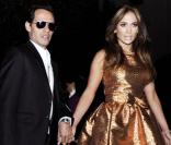 Marc Anthony et Jennifer Lopez à la fête de la musique latine. 13/10/09