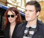 Rumer Willis et son boyfriend Micah Alberti sortent d'un déjeuner au Wagamama à Sydney en Australie le 29 septembre 2009