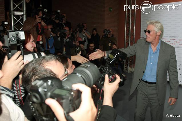 Richard Gere lors du festival du film de Rome le 16 octobre 2009