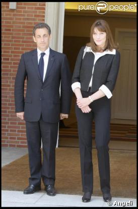 Nicolas Sarkozy et Carla Bruni