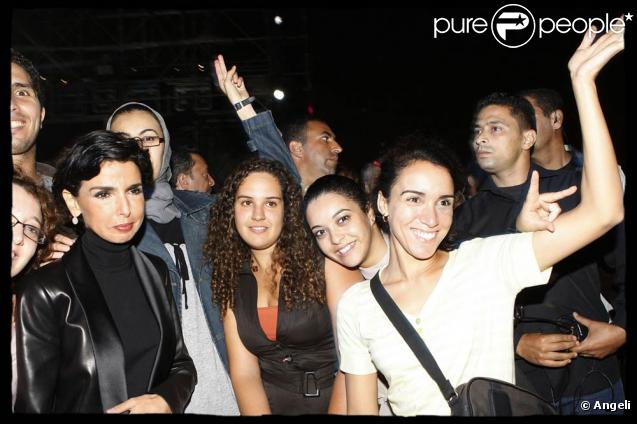 Rachida Dati n'est pas passée inaperçue lors du concert pour la tolérance à Agadir, le 17 octobre 2009