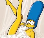 La très sexy Marge Simpson dans Playboy... Grrr Grrr !
