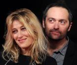 Valeria Bruni-Tedeschi et Cédric Khan, à l'occasion de l'avant-première des  Regrets , dans le cadre du 4e Festival International du Film de Rome, le 19 octobre 2009 !