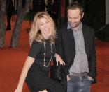 Valeria Bruni-Tedeschi radieuse, sous l'oeil de Cédric Kahn, à l'occasion de l'avant-première des  Regrets , dans le cadre du 4e Festival International du Film de Rome, le 19 octobre 2009 !