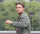 Leonardo DiCaprio et Ellen Page sur le tournage d'Inception à Los Angeles le 19 octobre 2009