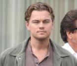 Leonardo DiCaprio sur le tournage d'Inception à Los Angeles le 19 octobre 2009