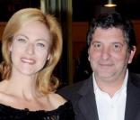 Alexandra Vandernoot et son mari Bernard Uzan 