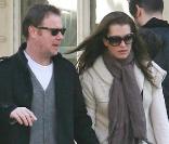 Brooke Shields et son mari Chris Henchy à New Yok (20 octobre 2009)