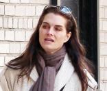 Brooke Shields à New Yok (21 octobre 2009)