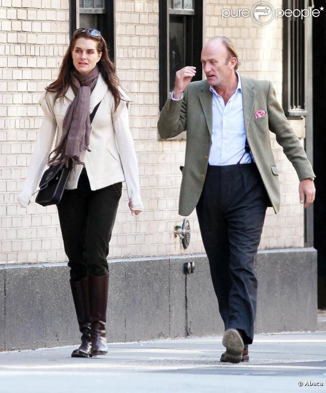 Brooke Shields à New Yok (20 octobre 2009)