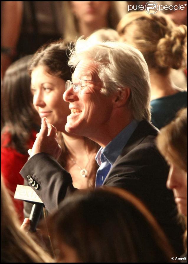 Richard Gere à la première d'Amelia le 20/10/09 à New York !