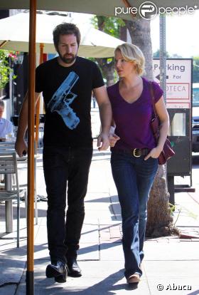 Katherin Heigl et son mari Josh Kelly (20 octobre 2009)