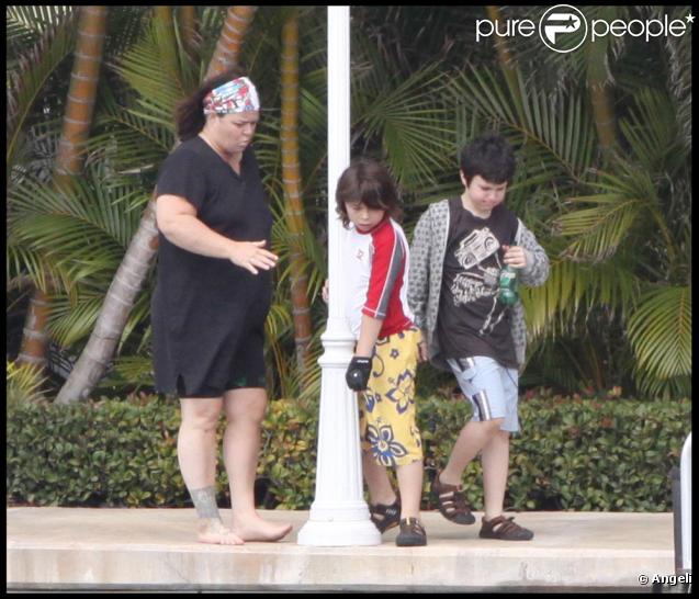 Rosie O'Donnell et deux de ses quatre enfants