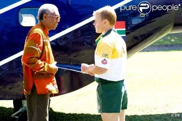 Invictus avec Morgan Freeman et Matt Damon
