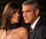 Elisabetta Canalis et George Clooney sur le tapis jour !