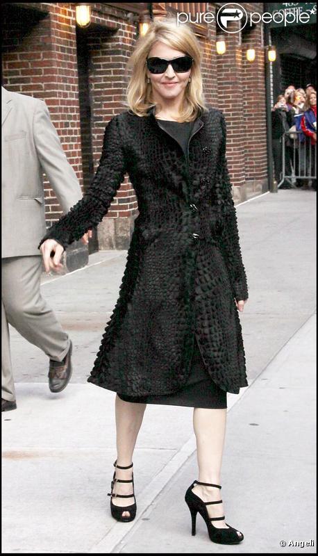 Madonna très élégante... 