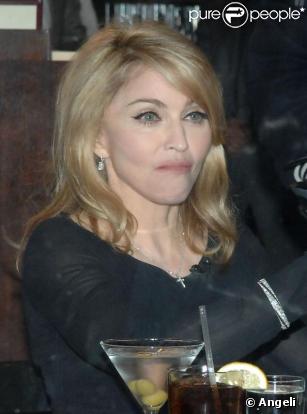 La chanteuse Madonna