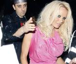 Pamela Anderson à Londres, le 27 octobre 2009