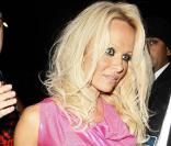 Pamela Anderson à Londres, le 27 octobre 2009