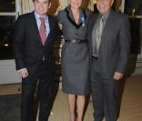 Benoist Apparu, Cendrine Dominguez et son mari Patrice au ministère de l\'écologie (27 octobre 2009)