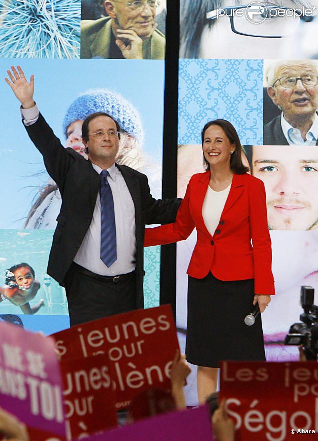 Ségolène Royal et François Hollande en 2007 