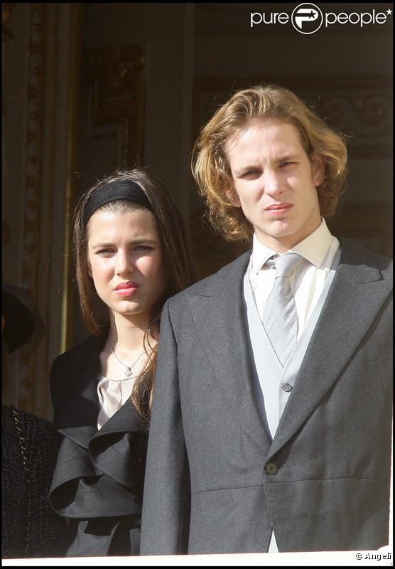 Charlotte et Andrea Casiraghi