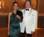Yasmin et Simon Le Bon lors de l'inauguration du complexe hôtelier de Mazagan Beach au Maroc le 31 octobre 2009