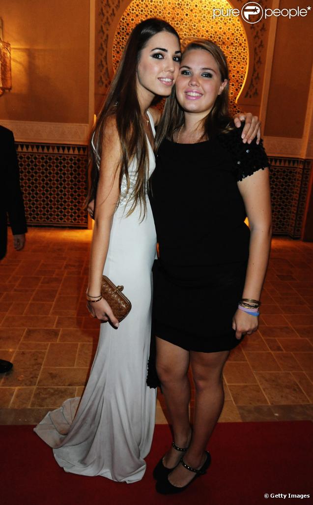 Amber et Talullah Le Bon lors de l'inauguration du complexe hôtelier de Mazagan Beach au Maroc le 31 octobre 2009