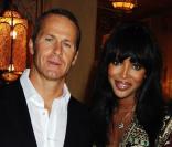 Naomi Campbell et Vladislav Doronin lors de l'inauguration du complexe hôtelier de Mazagan Beach au Maroc le 31 octobre 2009