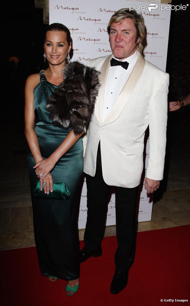 Yasmin et Simon Le Bon lors de l'inauguration du complexe hôtelier de Mazagan Beach au Maroc le 31 octobre 2009