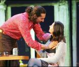 Cristiana Reali et Vincent Elbaz sur scène, jouent Good Canary 