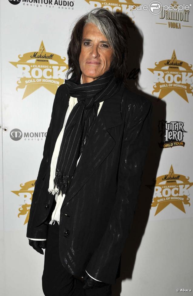 John Perry à la cérémonie des Classic Rock Awards, le 2 novembre à Londres !