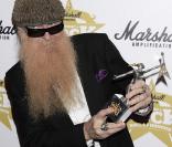 Billy Gibbons (ZZ Top) à la cérémonie des Classic Rock Awards, le 2 novembre à Londres !