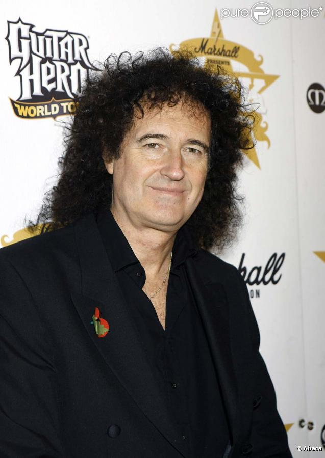 Brian May (Queen) à la cérémonie des Classic Rock Awards, le 2 novembre à Londres !