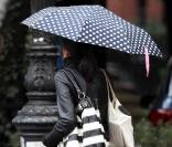 Famke Janssen fait du shopping avec son chien Licorice à New York le 17 octobre 2009