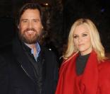 Jim Carrey et Jenny McCarthy, à l'occasion de l'avant-première mondiale du  Drôle Noël de Scrooge , qui s'est tenue en plein coeur de Londres, le 3 novembre 2009.