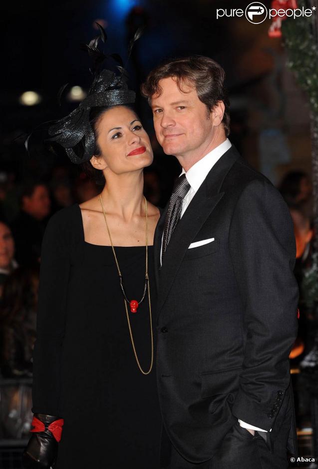 Colin Firth couple