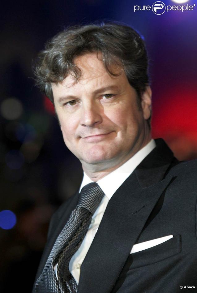 Colin Firth, à l'occasion de l'avant-première mondiale du  Drôle Noël de Scrooge , qui s'est tenue en plein coeur de Londres, le 3 novembre 2009.