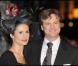 Colin Firth et sa femme, à l"occasion de l"avant-première mondiale du Drôle Noël de Scrooge, qui s"est tenue en plein coeur de Londres, le 3 novembre 2009.