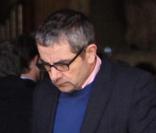 Rowan Atkinson en vacances à Rome avec sa femme Sunestra et sa fille Lily le 20 octobre 2009