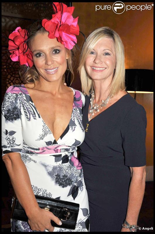 Tottie Goldsmith et Olivia Newton-John à Melbourne. 04/11/09