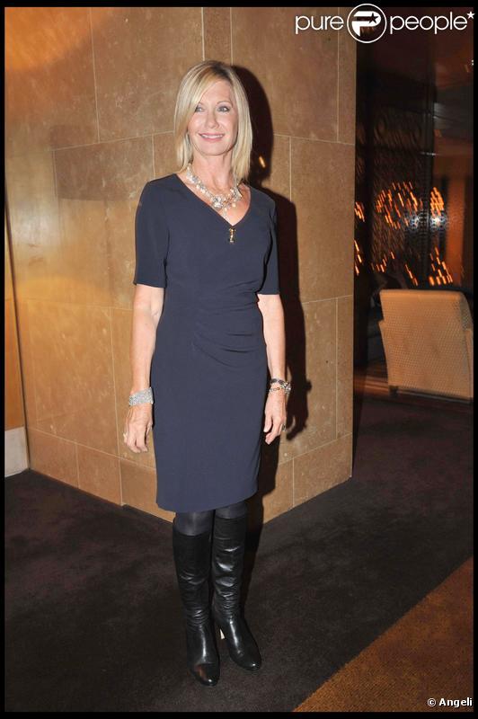 Olivia Newton-John à Melbourne. 04/11/09