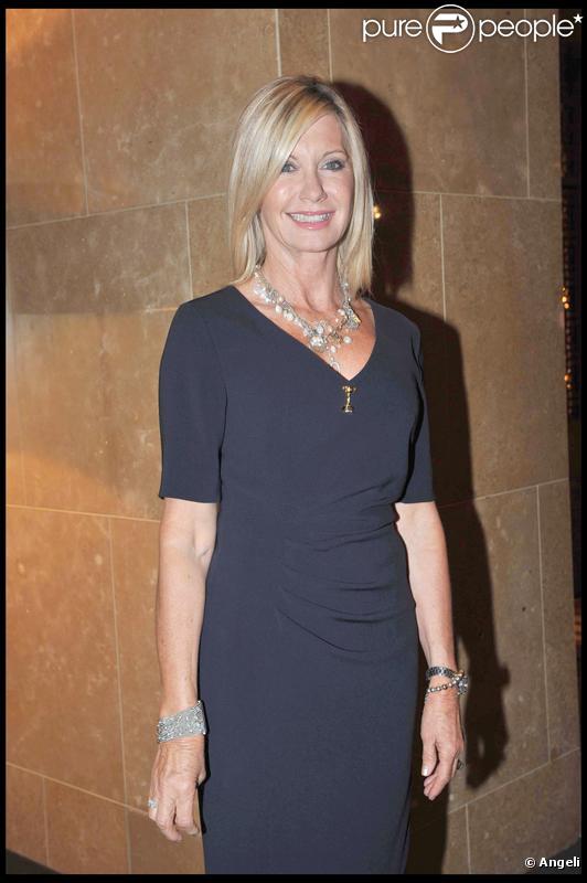 Olivia Newton-John à Melbourne. 04/11/09