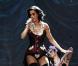 Katy Perry sur la scène des MTV EMA 2009 à Berlin, le 4 novembre 2009